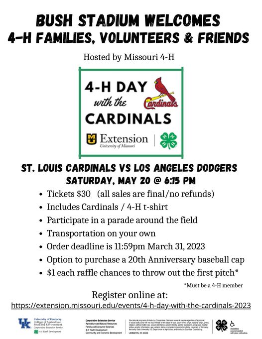 Cardinals vs. Dodgers Tickets 2023