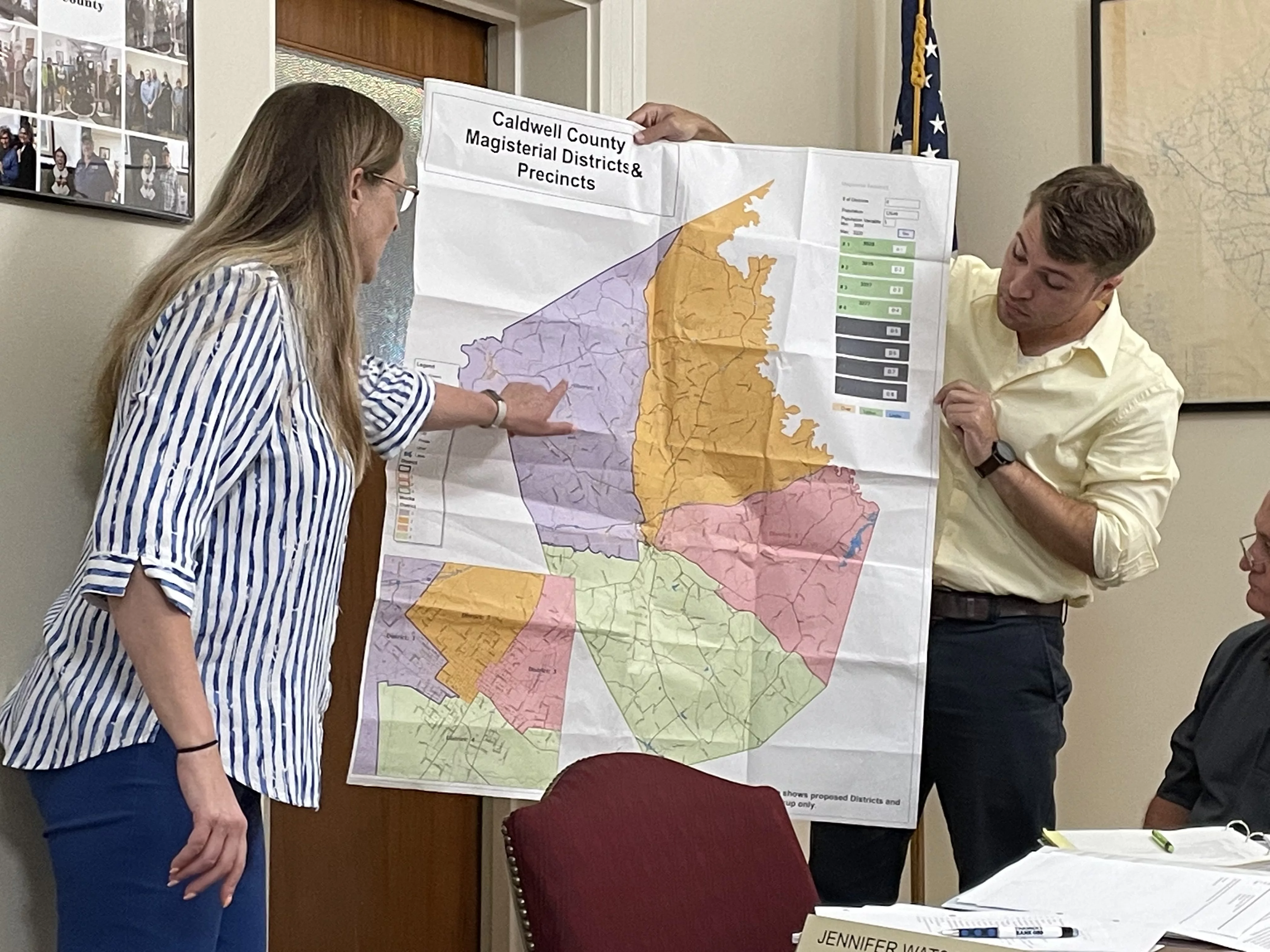Caldwell Magistrates Approve County Redistricting Map Wpky 1033 Fm 1580 Am 5994