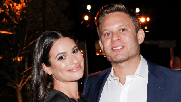 getty_lea_michele_and_husband_08242020