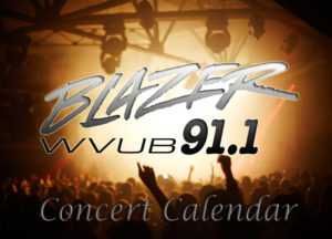 WVUB Concert Calendar