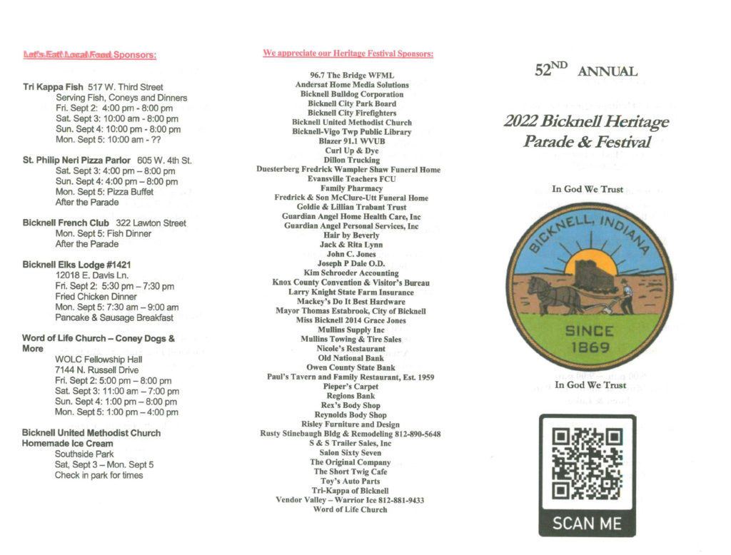 Bicknell Heritage Festival Blazer 91.1 WVUB