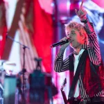 Green Day perform at the When We Were Young festival in Las Vegas^ Nevada on 21 October 2023.