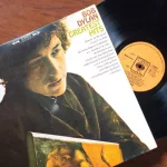 Bob Dylan hit collection vinyl music album. Udine Italy_March 09 2023