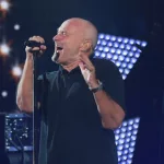 Legendary singer Phil Collins opens the US Open 2016 performing his legendary hit "In the Air Tonight" at at USTA Billie Jean King National Tennis Center in New York. NEW YORK - AUGUST 29^ 2016