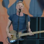 Sting performs at the 2018 New Orleans Jazz and Heritage Festival. New Orleans^ LA - April 27^ 2018