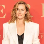 Kate Winslet wearing dress by Givenchy attends premiere of HBO Original 'The Regime' at American Museum of Natural History in New York on February 26^ 2024