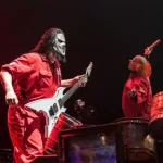 Slipknot performing at Olimpiyski stadium^ Moscow during Memorial World Tour MOSCOW^ RUSSIA - JUNE 29^ 2011