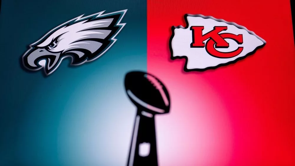 NEW ORLEANS^ USA^ JANUARY 27^ 2025: Kansas City Chiefs vs. Philadelphia Eagles^ Super Bowl LIX for season 2024^ NFL Final^ American football championship game in Superdome in New Orleans^ Louisiana