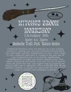 Knox County Parks & Recreation Department Witches Broom Workshop