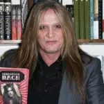 Singer Sebastian Bach signs copies of his book "18 and Life on Skid Row" at Book Revue on December 5^ 2016 in Huntington^ New York.