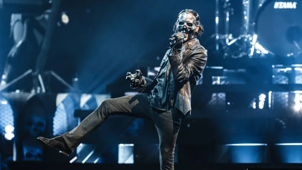 Ghost performs on stage at the Wells Fargo Center during the Skeletour World Tour. Philadelphia^ PA USA - July 19^ 2025