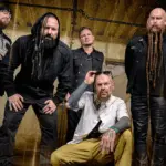 Photo of the members of Five Finger Death Punch