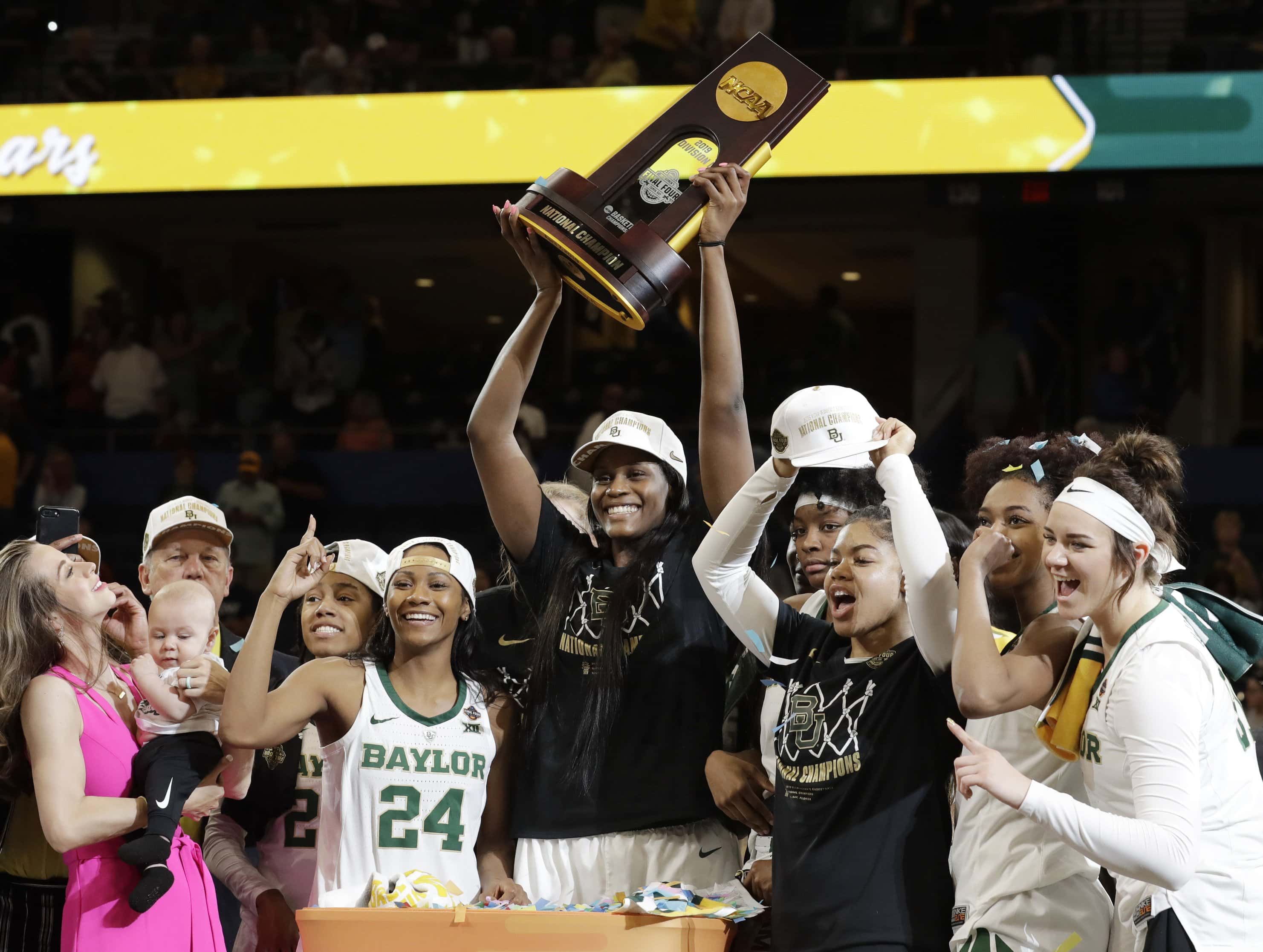 'We brought it home to you, Baylor Nation' — Lady Bears celebrate title