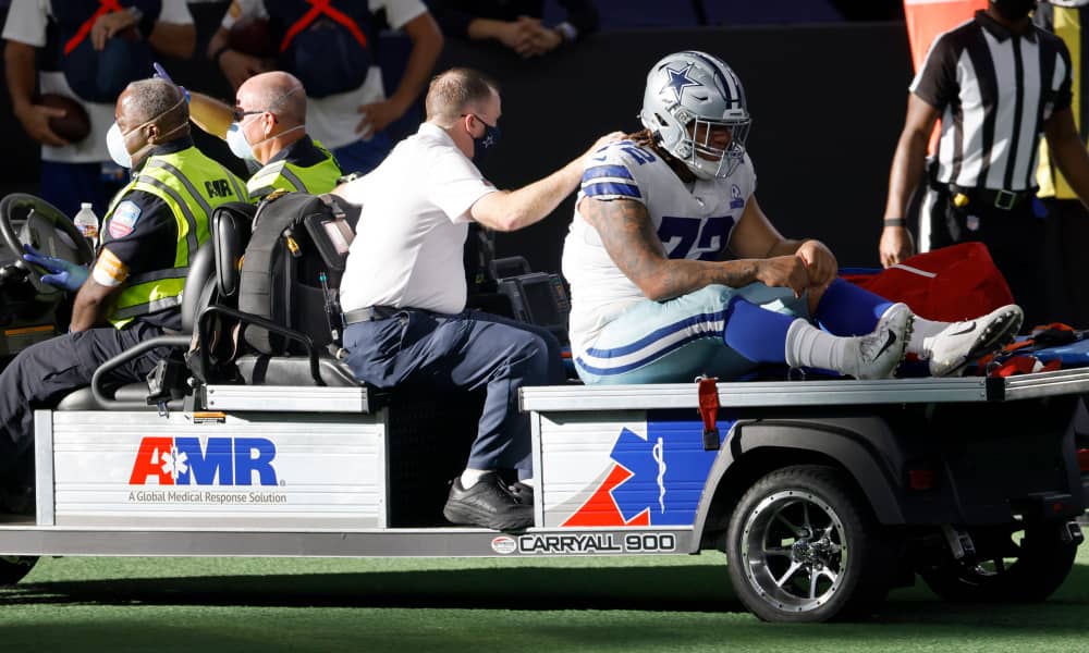 Cowboys DT Trysten Hill done for year, suffered torn ACL vs Giants 94