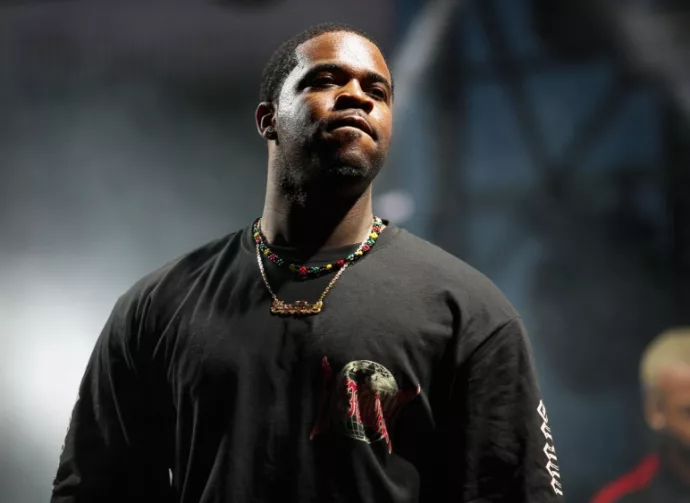 Asap Ferg performing live on stage. MOSCOW - 29 JULY^2017