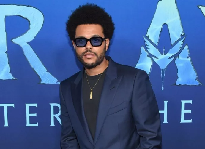 The Weeknd arrives for the ‘Avatar The Way of Water’ Hollywood Premiere on December 12^ 2022 in Hollywood^ CA