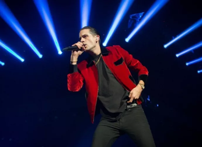 G-Eazy performs at the Oracle Arena in Oakland. Oakland^ CA/USA - 12/14/2016