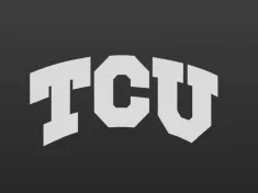TCU Horned Frogs logo icons. Basketball sports logos. TCU Horned Frogs team set.