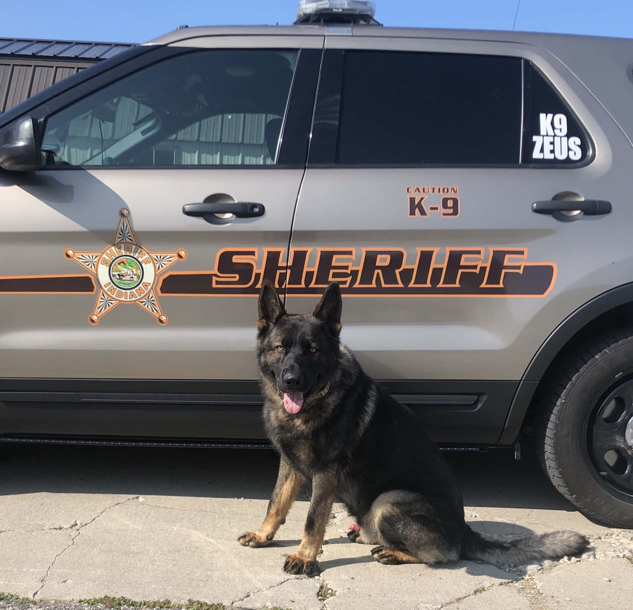 Vermillion County Sheriff's Office K9 Zeus To Receive Protective Vest ...