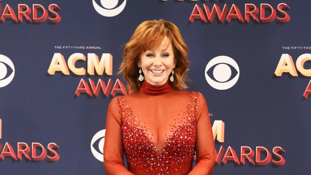 Reba McEntire attends the 53rd Annual Academy of Country Music Awards on April 15^ 2018 at MGM Grand in Las Vegas^ Nevada.