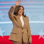 Vice President Kamala Harris at the Democratic National Convention. Chicago^ Illinois^ August 19^ 2024