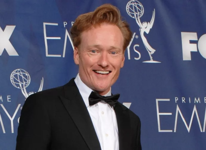 Conan O'Brien at the 59th Primetime Emmy Awards at the Shrine Auditorium. September 17^ 2007