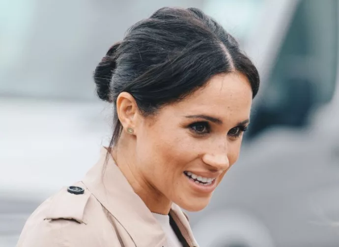 The Duchess of Sussex (Meghan Markle) visiting Auckland's Viaduct Harbour during her first Royal Tour in New Zealand on October^ 2018 in Auckland^ New Zealand.