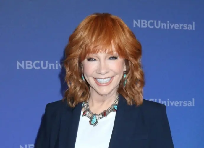 Reba McEntire at the NBCUniversal TCA Press Tour at the Langham Hotel on July 14^ 2024 in Pasadena^ CA