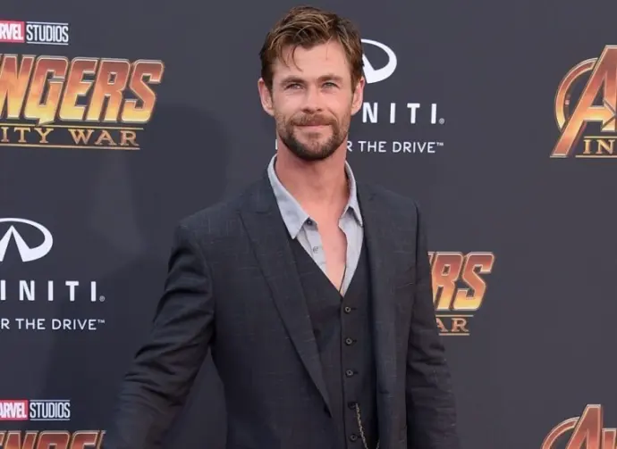 Chris Hemsworth arrives to the Marvel Studios 'Avengers: Infinity War' World Premiere on April 23^ 2018 in Hollywood^ CA