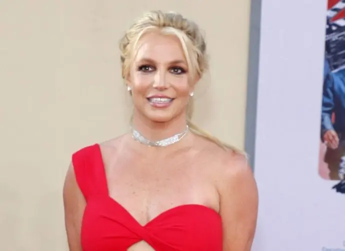 Britney Spears at the Los Angeles premiere of 'Once Upon a Time In Hollywood' held at the TCL Chinese Theatre IMAX in Hollywood^ USA on July 22^ 2019.