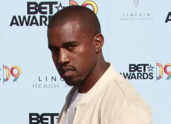 Kanye West at the 2009 BET Awards held at the Shrine Auditorium in Los Angeles^ California on June 28^ 2009