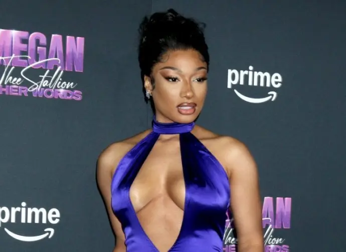 Megan Thee Stallion at the Megan Thee Stallion: In Her Words Premiere at the TCL Chinese Theater IMAX on October 30^ 2024 in Los Angeles^ CA