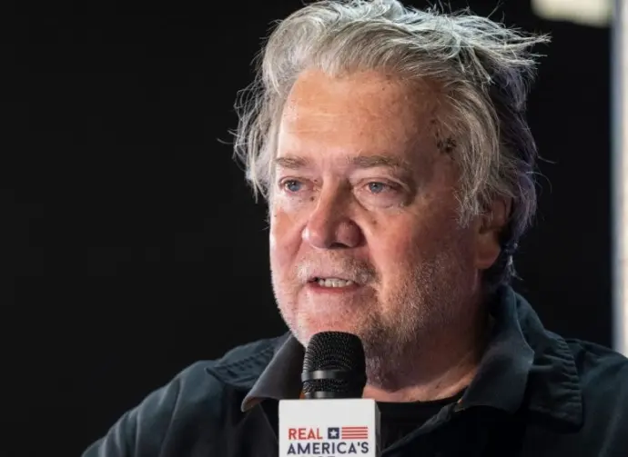 Former White House's chief strategist for Donald Trump Administration Steve Bannon Dallas^ TX - August 6^ 2022