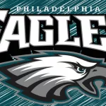 Philadelphia Eagles Logo Scribble Background