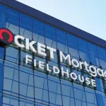 ROCKET Mortgage Fieldhouse^ in the heart of downtown Cleveland^ Ohio. Cleveland^ Ohio