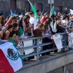 Downtown Los Angles Anti-Deportation Protest Los Angeles^ CA^ United States - February 02 2025