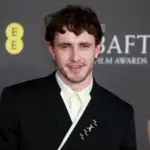 Paul Mescal attends the 2024 EE BAFTA Film Awards at The Royal Festival Hall in London^ England. London^ United Kingdom - February 18^ 2024: Paul Mescal attends the 2024 EE BAFTA Film Awards at The Royal Festival Hall in London^ England