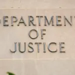The United States Department of Justice (DOJ) in Washington D.C.^ USA