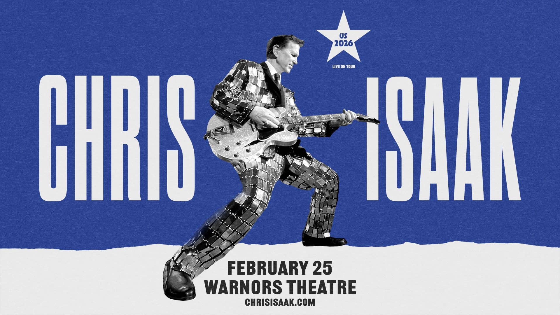 Chris Isaak – Warnors Theatre