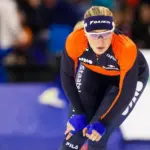 Jutta Leerdam of Netherlands during the ISU World Cup Speed Skating 1 at the Olympic Oval SALT LAKE CITY^ USA - NOVEMBER 16 2025