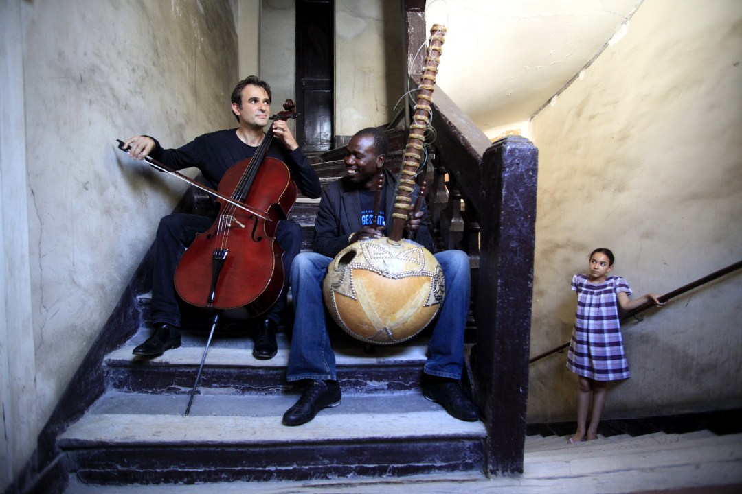 French cellist Vincent Segal and Malian kora player Ballaké Sissoko