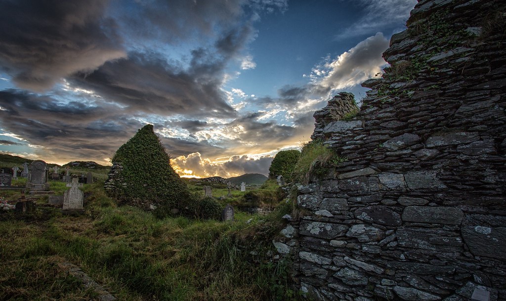 Ruins of Derrymane Abbey by Marcus Rahm