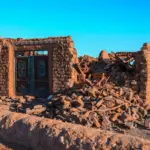 Herat^ Afghanistan - Oct 9^ 2023: Sad photo of Herat Earthquake^ Damaged buildings after earthquake