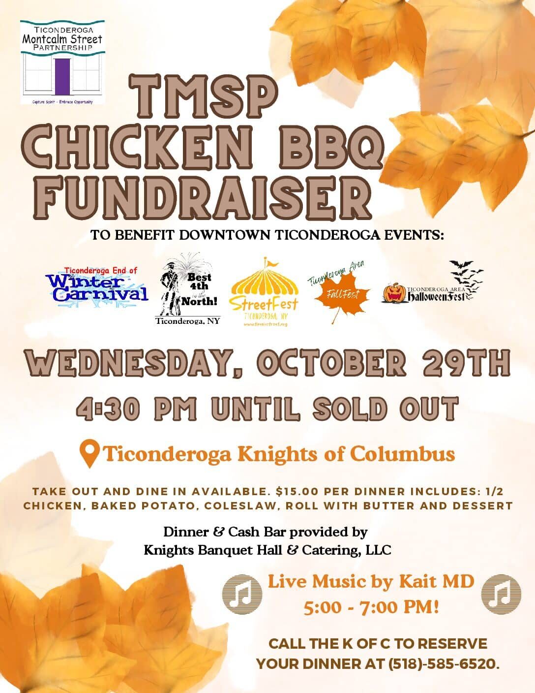 TMSP Chicken BBQ Fundraiser