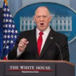 Border Czar at a White House Press Briefing Washington Dc^ United States^ April 28 2025