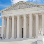 US Supreme court building on the capitol hill in Washington DC^ United States of America