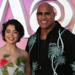 Auli'i Cravalho and Dwayne Johnson attend the "Moana 2" UK Premiere at Cineworld Leicester Square in London^ England. London^ United Kingdom - November 24^ 2024