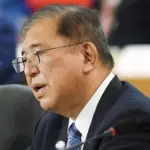 Shigeru Ishiba^ Prime Minister of Japan^ during a meeting at the G20 plenary. Rio de Janeiro^ Brazil^ November 19^ 2024