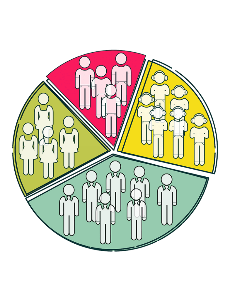 segment pie chart