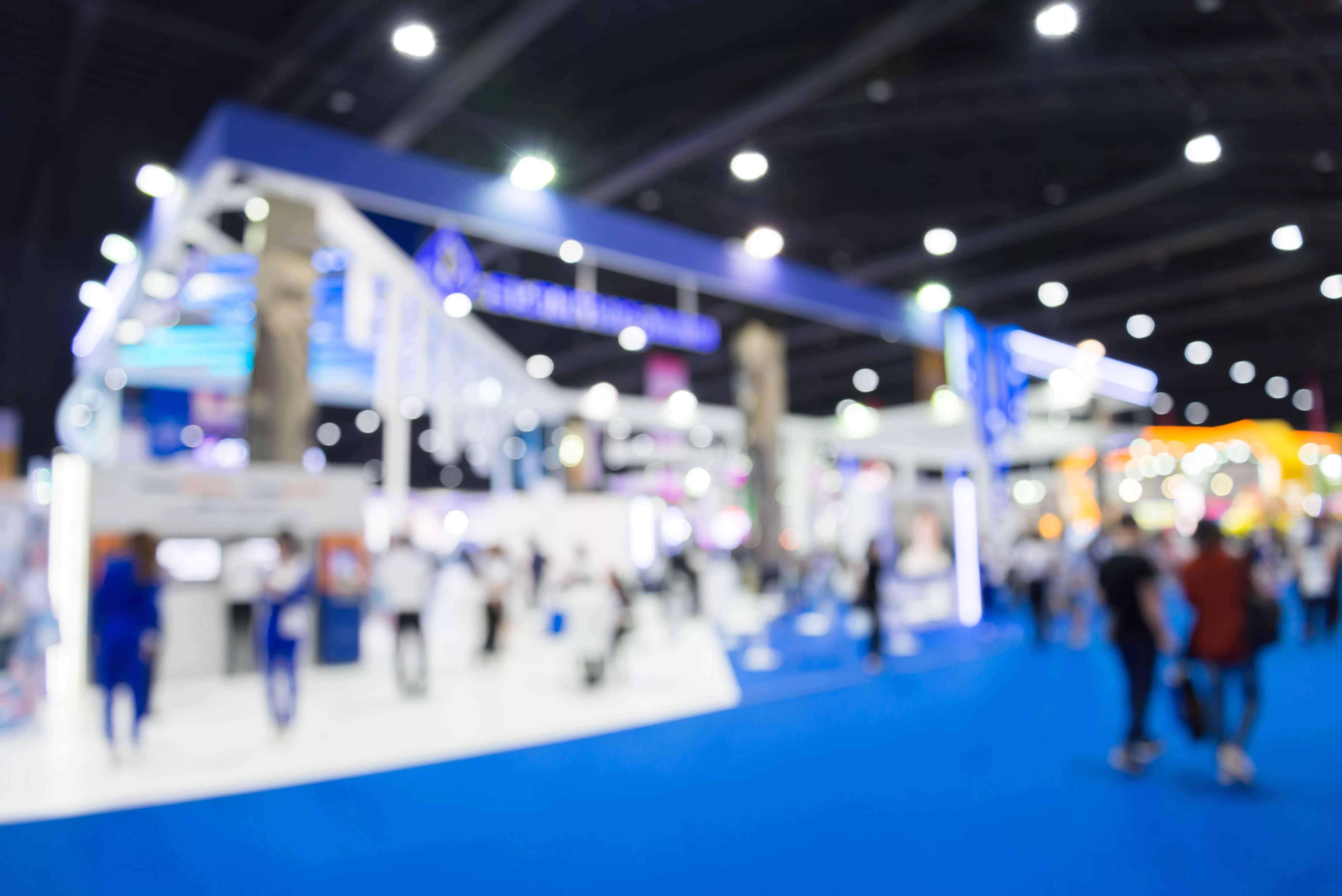 expo blurred